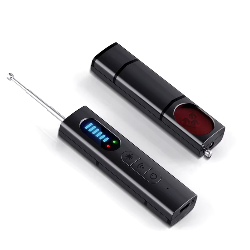 Hidden Camera Detector for Airbnb & Hotels | RF Signal & Infrared Spy Finder | Anti-Spy Travel Security Scanner